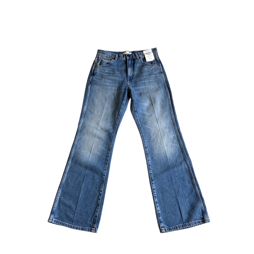 NWT Madewell Relaxed Bootcut Jeans Womens 27S Retro Bright Wash Rigid Denim - Picture 2 of 7